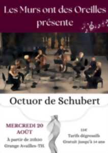 photo Octuor en Fa de SCHUBERT, dans le cadre du Festival Les Murs ont des Oreilles
