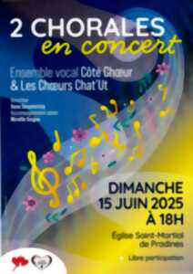 photo Concert des chorales Côté Chœur et Chat’Ut