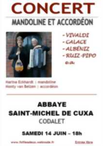 photo CONCERT MANDOLINE ET ACCORDÉON
