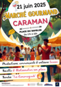 photo MARCHE GOURMAND A CARAMAN