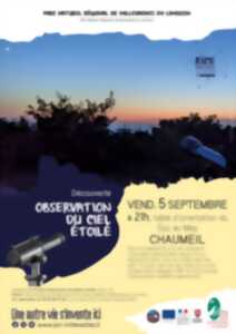 photo Observation du ciel étoilé