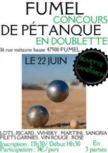 photo Concours de pétanque
