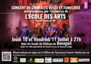 photo Concert de chorales belge et fuméloise