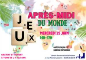 photo Après-midi Jeux du monde