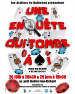 photo Théâtre : Une enquête qui tombe à Pique à Niort
