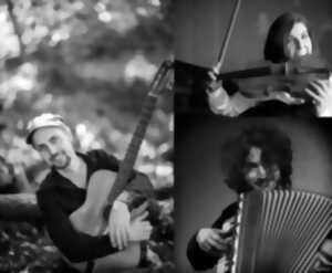 photo Concert Jazz Manouche avec le Trio Gaël Rouilhac pour le Festival les Lauzes Bleues