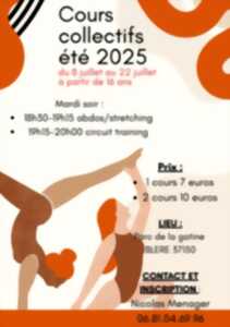 photo Cours de sport en plein air