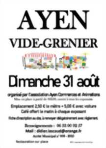 photo Vide grenier à Ayen