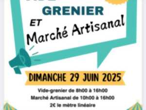 photo Marché artisanal et vide grenier