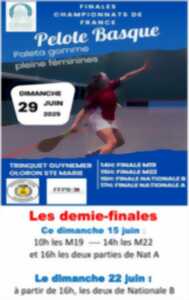 photo Finales nationales féminines de pelote