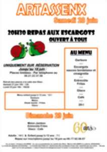 photo Repas aux escargots à Artassenx