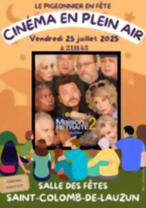 photo Cinéma en plein air - Maison de retraite 2