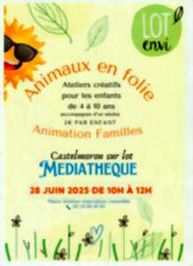 photo Atelier créatif : animaux en folie