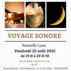 photo VOYAGE SONORE : NOUVELLE LUNE