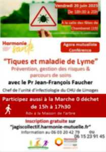 photo Tiques et maladie de Lyme + Marche 0 déchet
