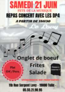 photo Fête de la musique : Le Lovy : Repas concert