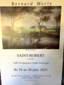 photo Exposition du peintre Bernard Merle
