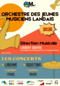 photo Concert Orchestre des Jeunes musiciens Landais