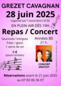 photo Repas concert