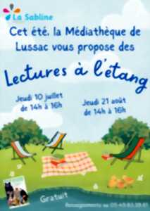 photo Lectures à l'étang de Lussac