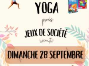 photo Yoga et jeux de société