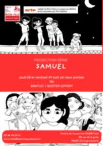 photo Projection - Série Animée Samuel à La Micro-Folie