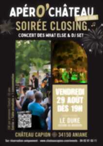 photo APÉR’O CHÂTEAU : CLOSING POP ROCK