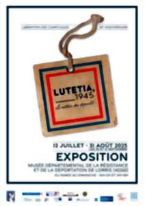 photo Exposition Lutetia, 1945 - le retour des déportés