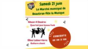 photo Le Marché municipal de Beautiran fête la musique