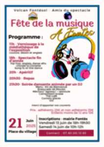 photo FÊTE DE LA MUSIQUE À FONTÈS
