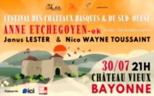 photo Anne Etchegoyen en concert au Château-Vieux à Bayonne