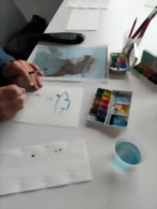 photo Atelier de pratique artistique : tampon, gravure sur polystyrene