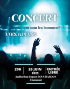 photo CONCERT : OU SONT LES HOMMES