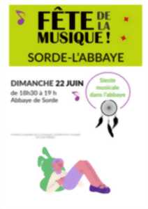 photo Sieste musicale dans l’abbaye