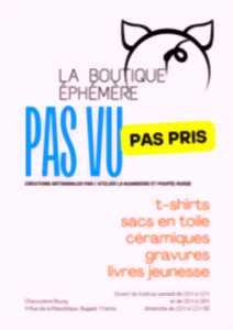 photo Boutique éphémère Pas vu Pas pris