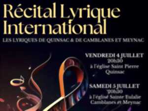photo Festival lyrique international