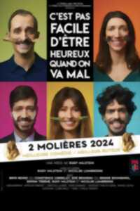 photo C’EST PAS FACILE D’ETRE HEUREUX QUAND ON VA MAL