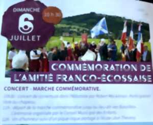 photo Commémoration L'Amitié Franco-Ecossaise