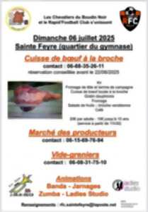 photo Cuisse de bœuf, marché de producteurs et vide-grenier