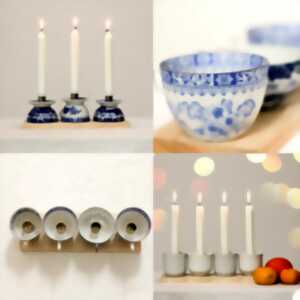 photo Atelier Porcelaine 6-12 ans : Soliflore bleu