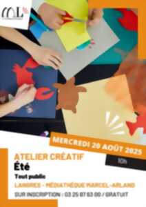 photo ATELIER CRÉATIF D'ÉTÉ