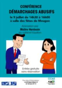photo Conférence sur les démarchages abusifs