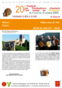 photo FESTIVAL LES TROUBADOURS CHANTENT L'ART ROMAN