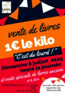 photo Vente de livres - 1€ le kilo