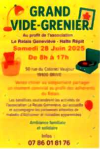 photo Grand vide-grenier au profit de l'association le Relais Geneviève