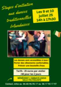 photo Stages d'Initiation aux Danses Tradionnelles Irlandaises