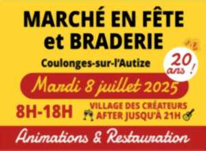 photo Marché en fête et braderie
