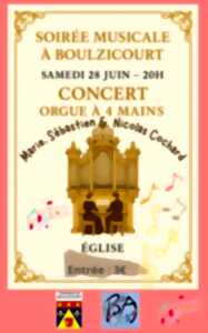 photo Concert orgue à quatre mains et chants