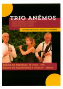 photo Trio Anémos en concert