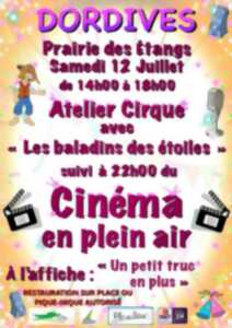 photo Cinéma en plein air & Atelier cirque